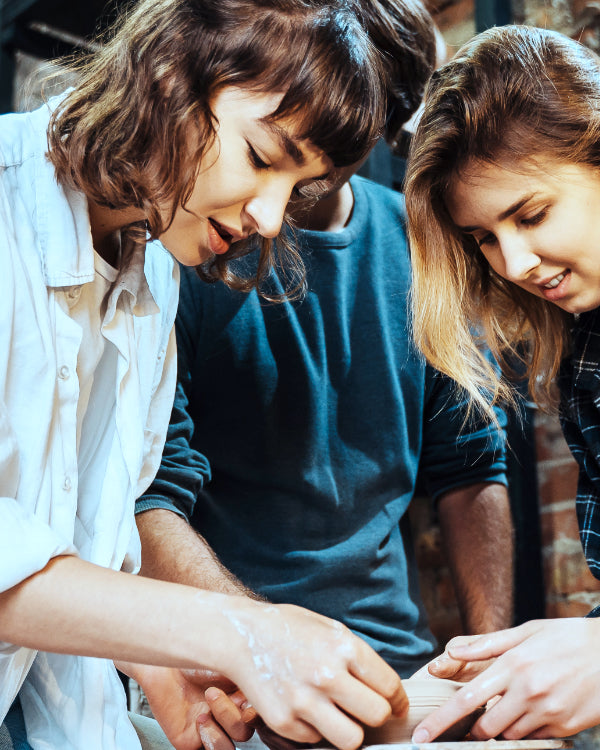 Gemeinsames Töpfern für Fortgeschrittene